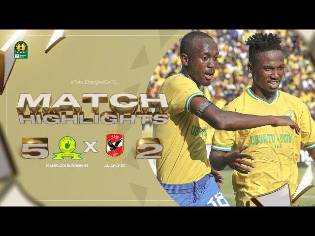 HIGHLIGHTS | Mamelodi Sundowns  Al Ahly SC | Matchday 4 | 2022/23 #TotalEnergiesCAFCL