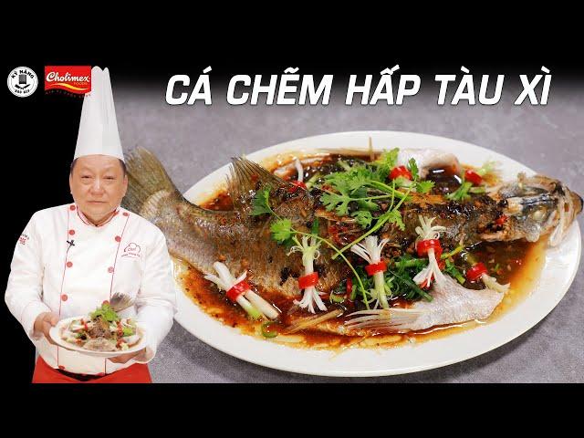 Cách làm Cá Hấp Tàu Xì thơm ngon từ đầu bếp gốc Hoa | Kỹ Năng Vào Bếp