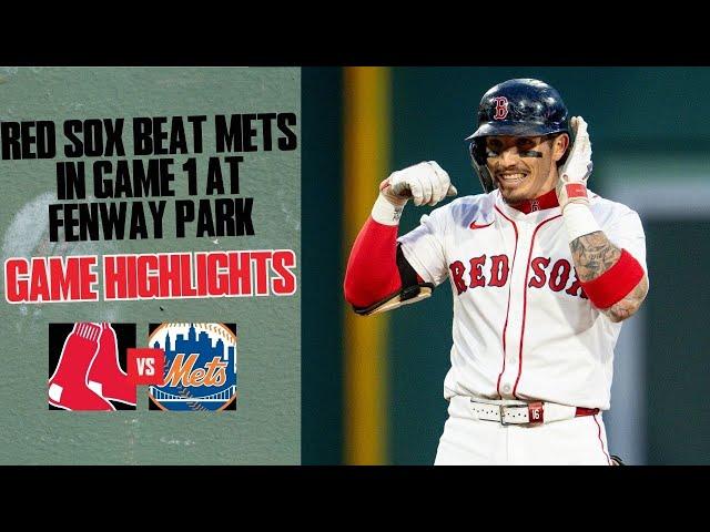 FULL HIGHLIGHTS: Red Sox Win 3-1 in Game 1 vs. Mets (5/19/25)