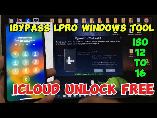 Finally All iPhone & iPad iBypass LPro Windows 2.0 | iPhone Ramdisk Tool iOS 12 To 16 iCloud Bypass