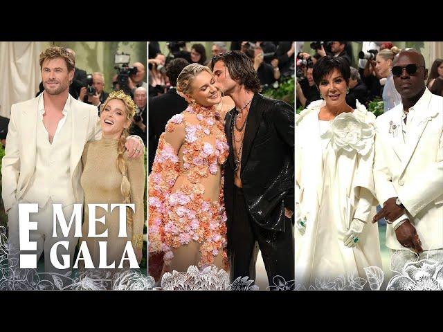 See the CUTEST Celebrity Couples | 2024 Met Gala