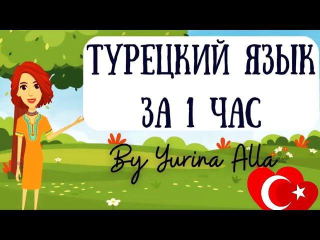 Турецкий язык за 1 час! Основная турецкая грамматика быстро и легко в мультиках