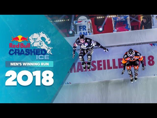 Men's Winning Run Of Red Bull Crashed Ice 2018 France | Red Bull Crashed Ice 2018