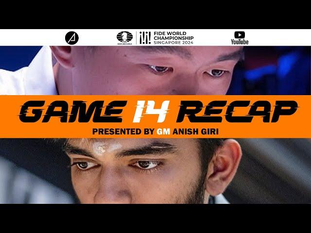 IT'S OVER!!! Ding-Gukesh Game 14 Recap