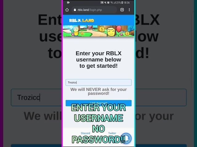 How to get free robux with RBLX LAND!!