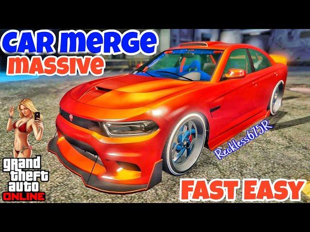 Easy  Massive Car 2 Car Benny's F1 Merge Glitch GTA Online PS4 PS5 Xbox Working Multiple Cars GTA5