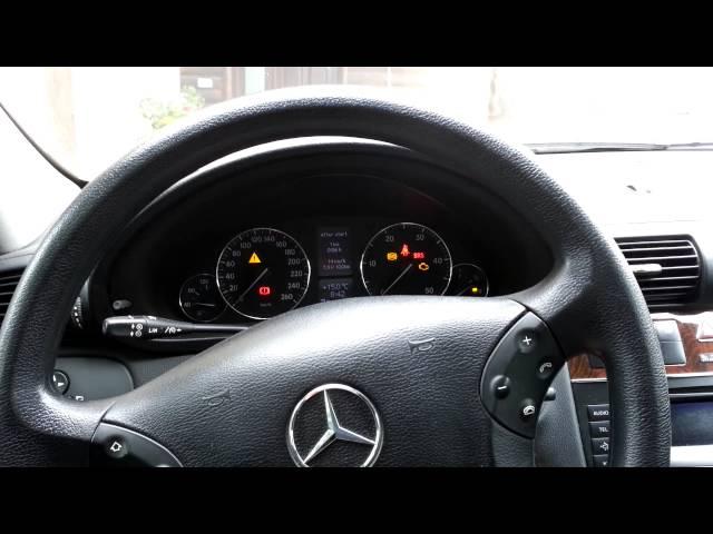 Reset automatic transmission on a mercedes