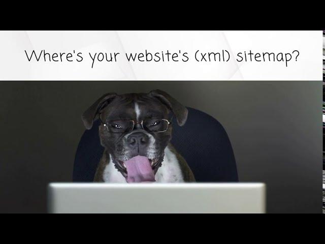 Where's your website's xml sitemap?