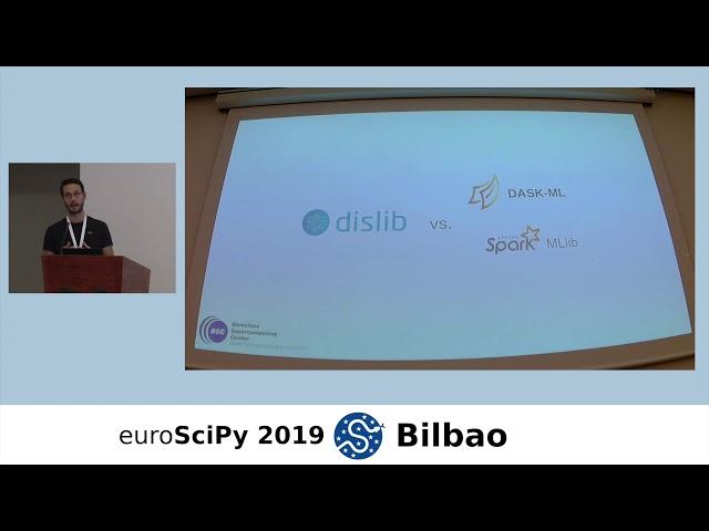 EuroSciPy 2019 Bilbao - High performance machine learning with dislib - Javier Álvarez