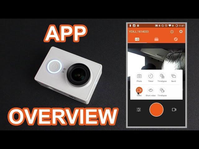 Xiaomi Yi App In-Depth Walkthrough (v2.1.1)