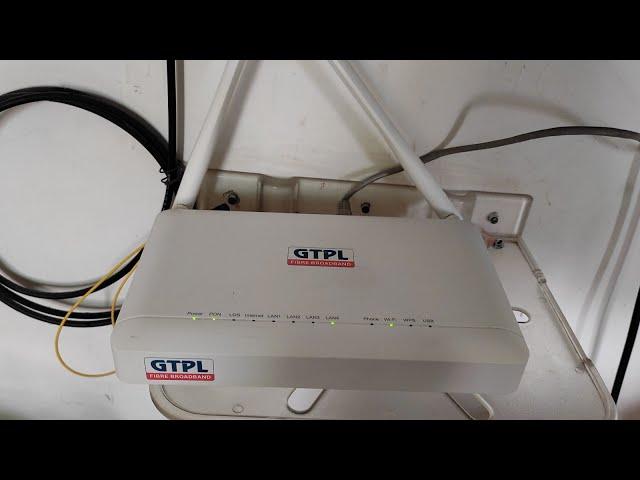 GTPL ZTE ZXHN F670L DUALBAND FIBER ONU ROUTER WIFI CONFIGURATION