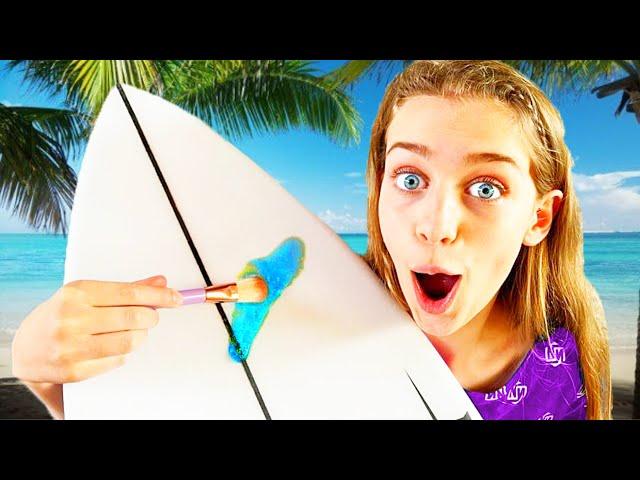 WE CUSTOMIZED OUR NEW SURFBOARDS Challenge w/The Norris Nuts