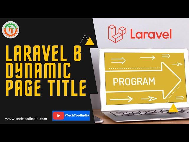 Laravel Dynamic Page Title | Set Page Title in Laravel Blade