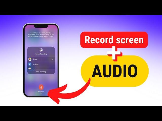 How to use iPhone Screen Recorder WITH AUDIO for FREE: iOS QUICK TIPS