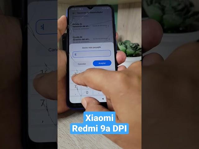 como activar el DPI en Un Xiaomi Redmi 9a MIUI 12 #android #celular #xiaomi