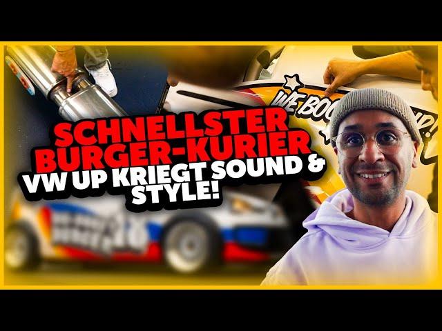 JP Performance - Schnellster Burger-Kurier! Volkswagen UP kriegt SOUND & STYLE!