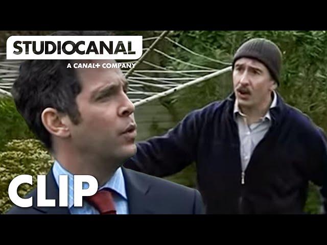 Paul Harrass Simon About Unstable Wall | In The Loop | Starring Steve Coogan and Tom Hollander