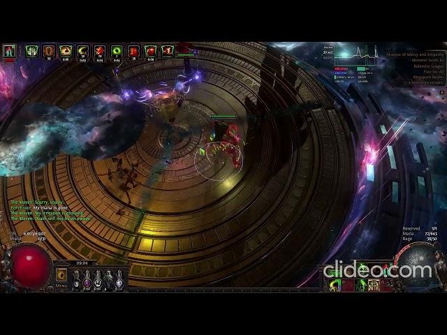 3.19 venom gyre near perfect item str stack, uber bosses deathless 7kHP 100mil dps