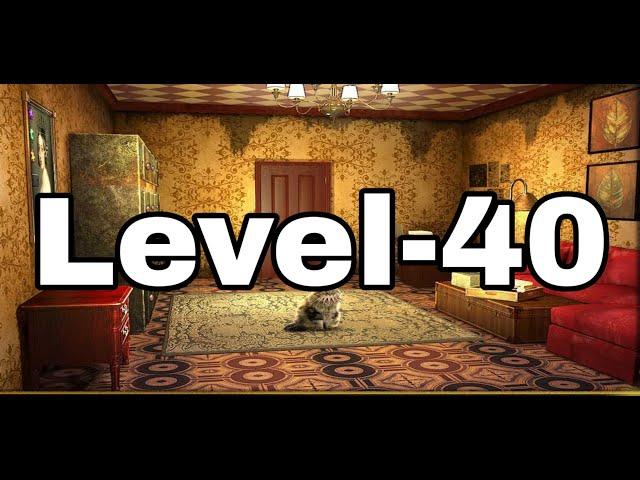 Can you escape the 100 room 4 | Level 40