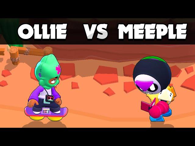 OLLIE vs MEEPLE | 1 vs 1 | Brawl Stars