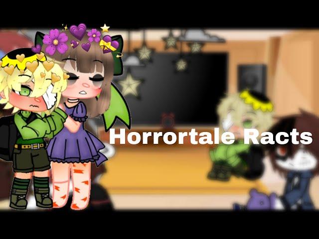 Horrortale Reacts to ALiza || Horror x Aliza ||  Read DES || Famdomtale