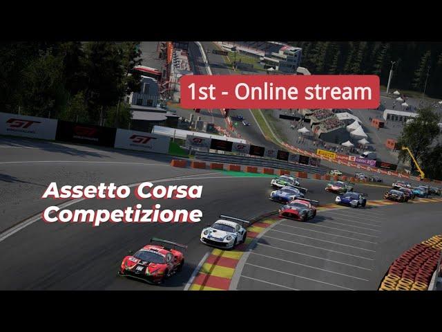 Assetto Corsa Competizione 1st online stream