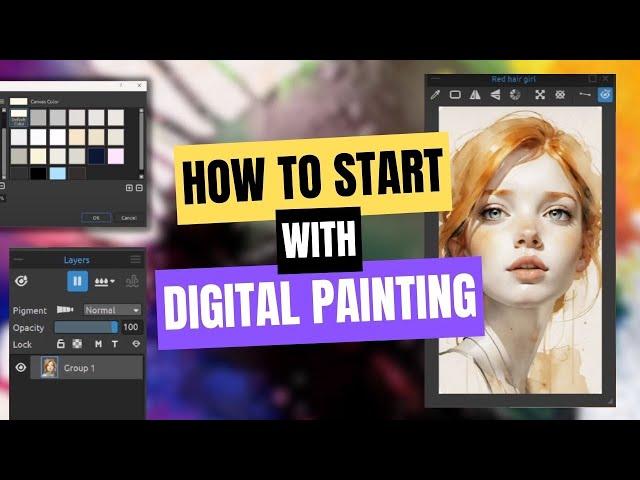 How to Start Painting with Rebelle 7