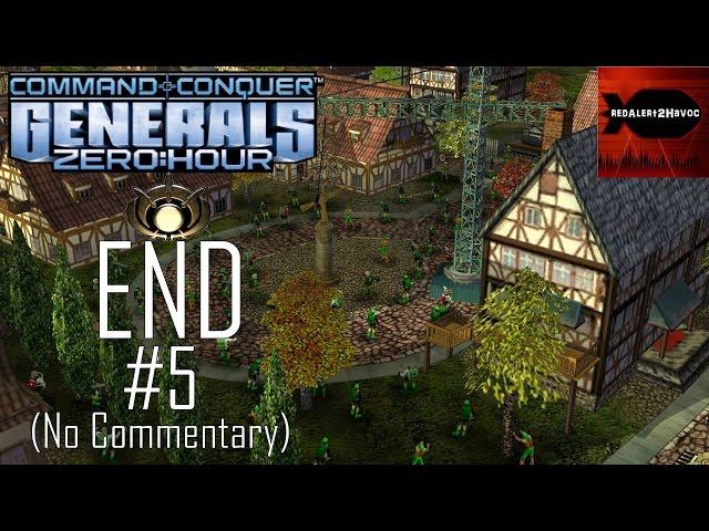 C&C: Generals: Zero Hour: GLA Campaign Playthrough Part 5 FINAL (Sneak Attack, No Commentary)