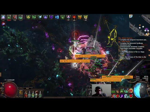 Path of Exile: Leveling Servant of Arakaali SRS Shadow día 19 Legacy of Phrecia #pathofexile #poe