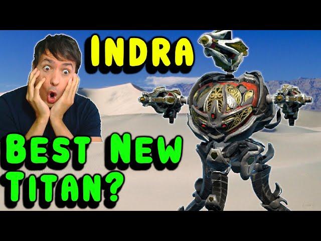 OMG! New INDRA Titan can PHASE SHIFT? War Robots Test Server Gameplay WR