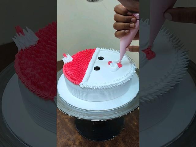 2023 Christmas Cake design #viral #shorts  #christmascake