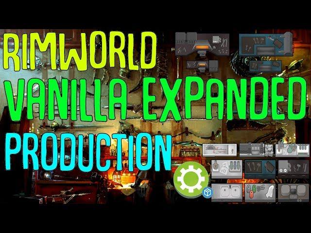 Vanilla Expanded: Production! Rimworld Mod Showcase