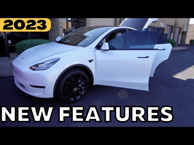 NEW 2023 Tesla Model Y Compared to Old Model Y