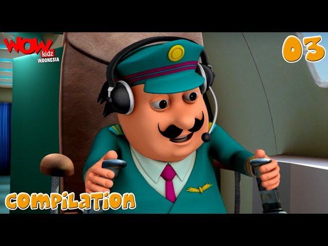 Kartun Lucu | Motu Patlu | Terbaru Kartun | Compilation 03 | WowKidz Indonesia