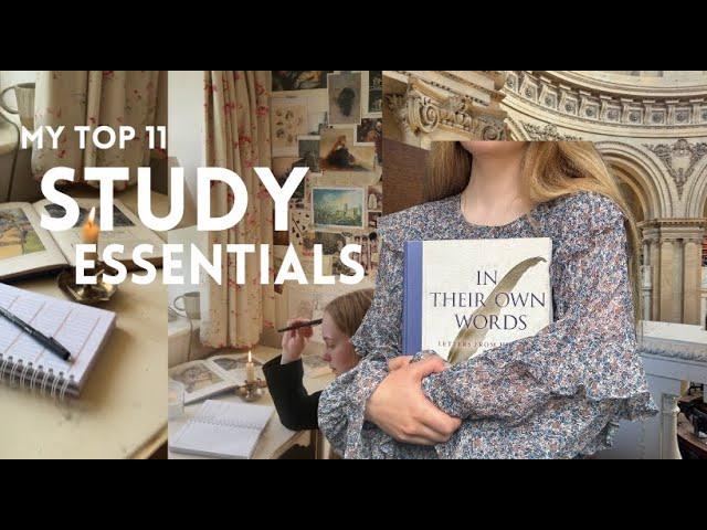 My Top 11 Study Essentials (for self-learning)