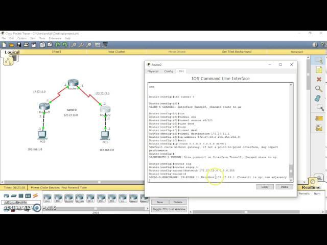 how to make GRE tunnel