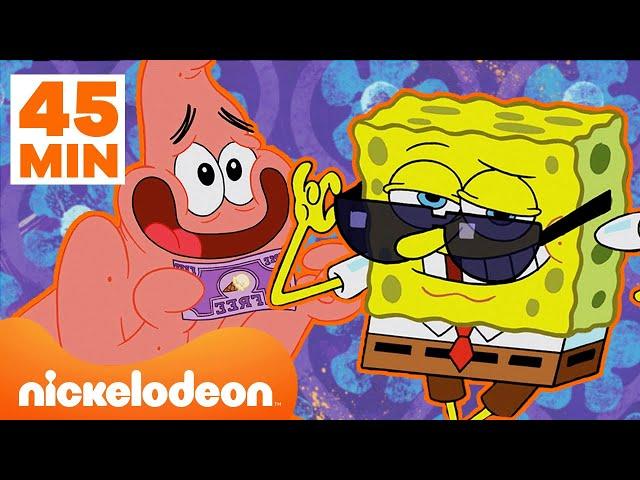 Губка Боб | Губка Боб | 45 МИНУТ лучших моментов сезона 10, часть 2 | Nickelodeon Cyrillic