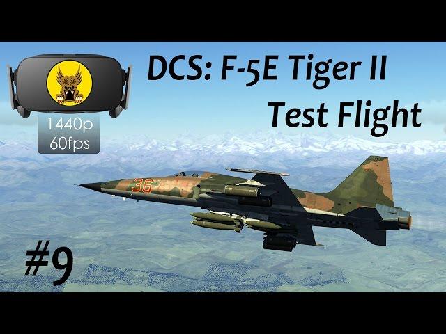 Test Flight - DCS: F-5 Tiger II #9 - Approach and Landing