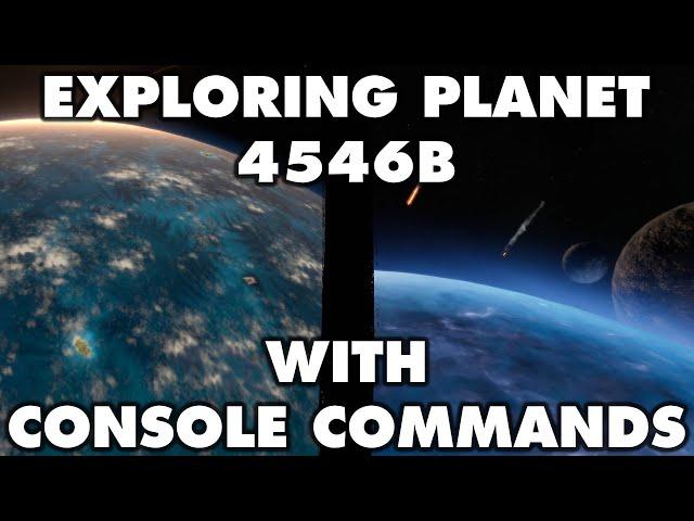 EXPLORING PLANET 4546B WITH CONSOLE COMMANDS! | Fun With Console Commands in Subnautica Ep. 1