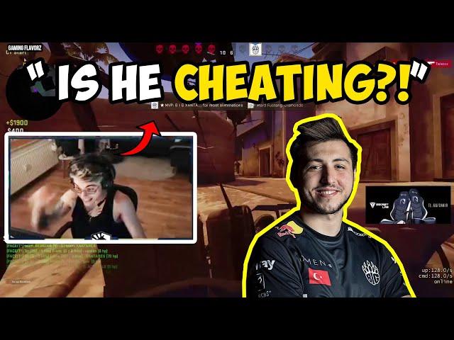 CS:GO Pros reacts to the MOST ANNOYING PEEK EVER!! (HINT: XANTARES)