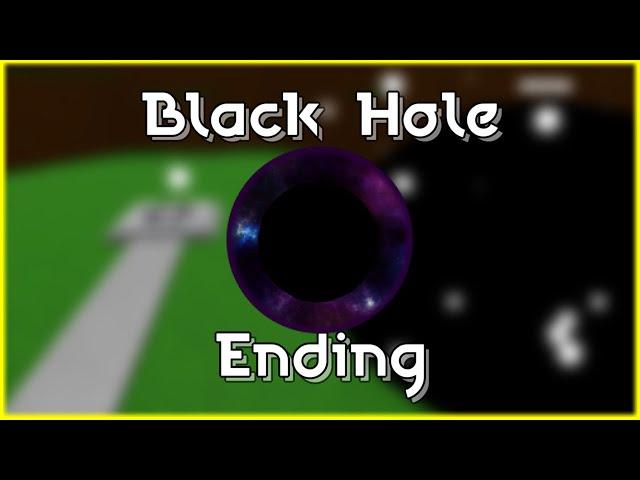 How to get "Black Hole" Ending in Easiest Game on Roblox