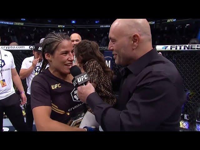 UFC 269: Julianna Peña Octagon Interview | New UFC Bantamweight Champion