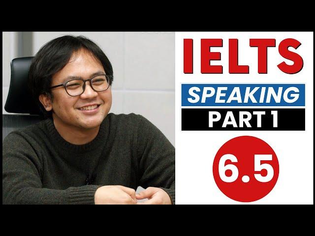 IELTS Speaking Test PART 1 INDONESIA Band 6.5