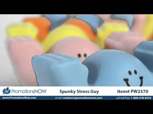 Spunky Stress Guy - Stress Relief Toys by Promotions Now