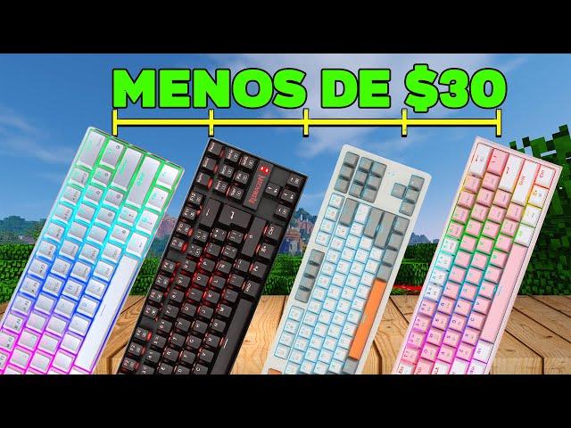 TOP 5 MEJORES TECLADOS MECANICOS BARATOS POR MENOS DE 30 DOLARES