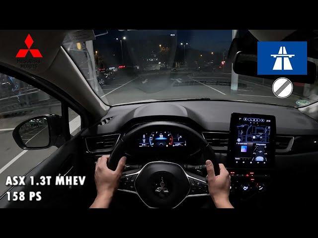 2024 Mitsubishi ASX 1.3T MHEV 158 PS NIGHTPOV DRIVE TOPSPEED FRANKFURT (60 FPS)