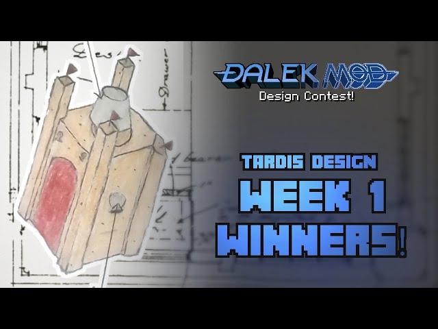 TARDIS Design Contest | Winning entries of week 1!