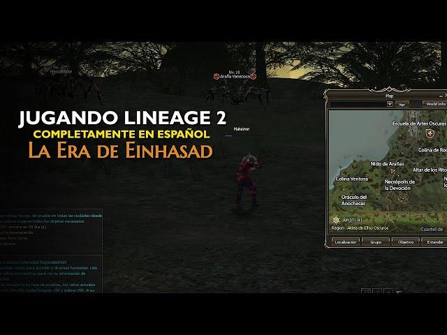 Lineage 2 en Español: La era de Einhasad Gameplay Completo