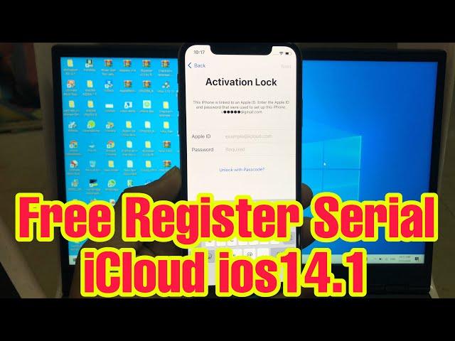 Free Register Serial iCloud with  iKey Tools X5 - Untethered Bypass iCloud Fix call