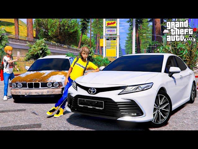 ОПЕРСКАЯ ЕЗДА В GTA 5 - КУПИЛ ОПЕРСКУЮ ТОЙОТУ КАМРИ С ПРОБЕГОМ НА АВТОРЫНКЕ! ШАШКИ НА КАМРИ! ВОТЕР